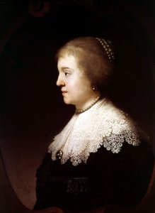 Amalia van Solms door Rembrandt van Rijn